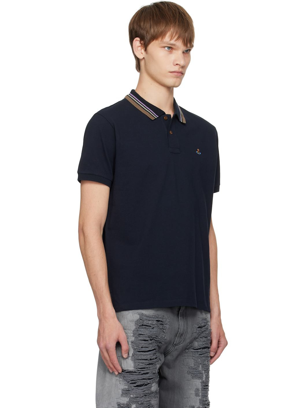 Navy Classic Polo - 2