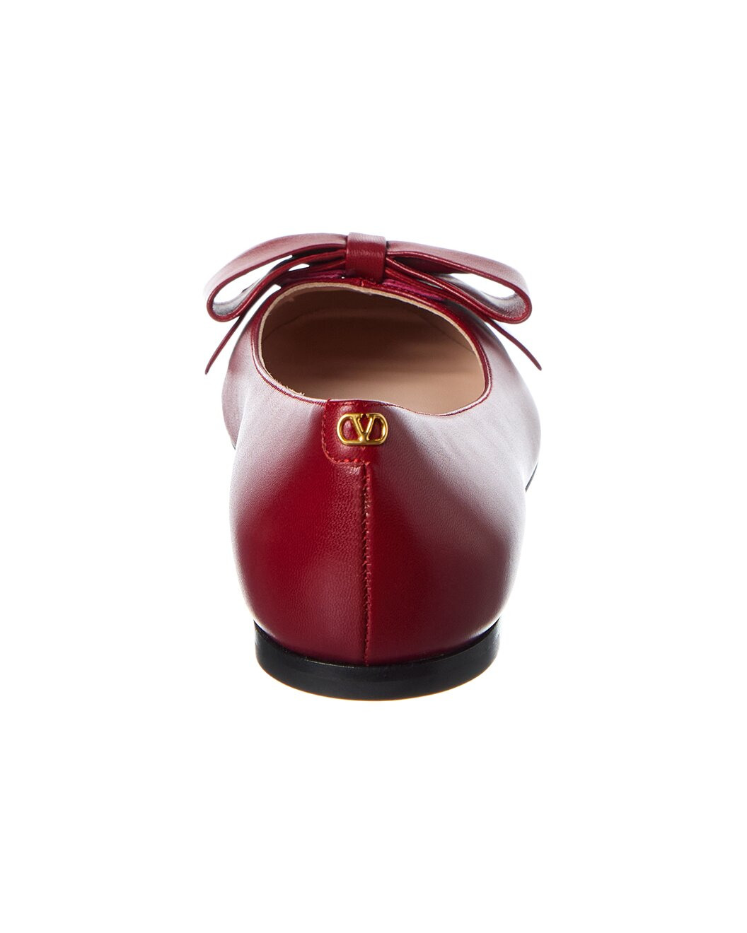 Valentino Bowow Leather Ballet Flat - 3