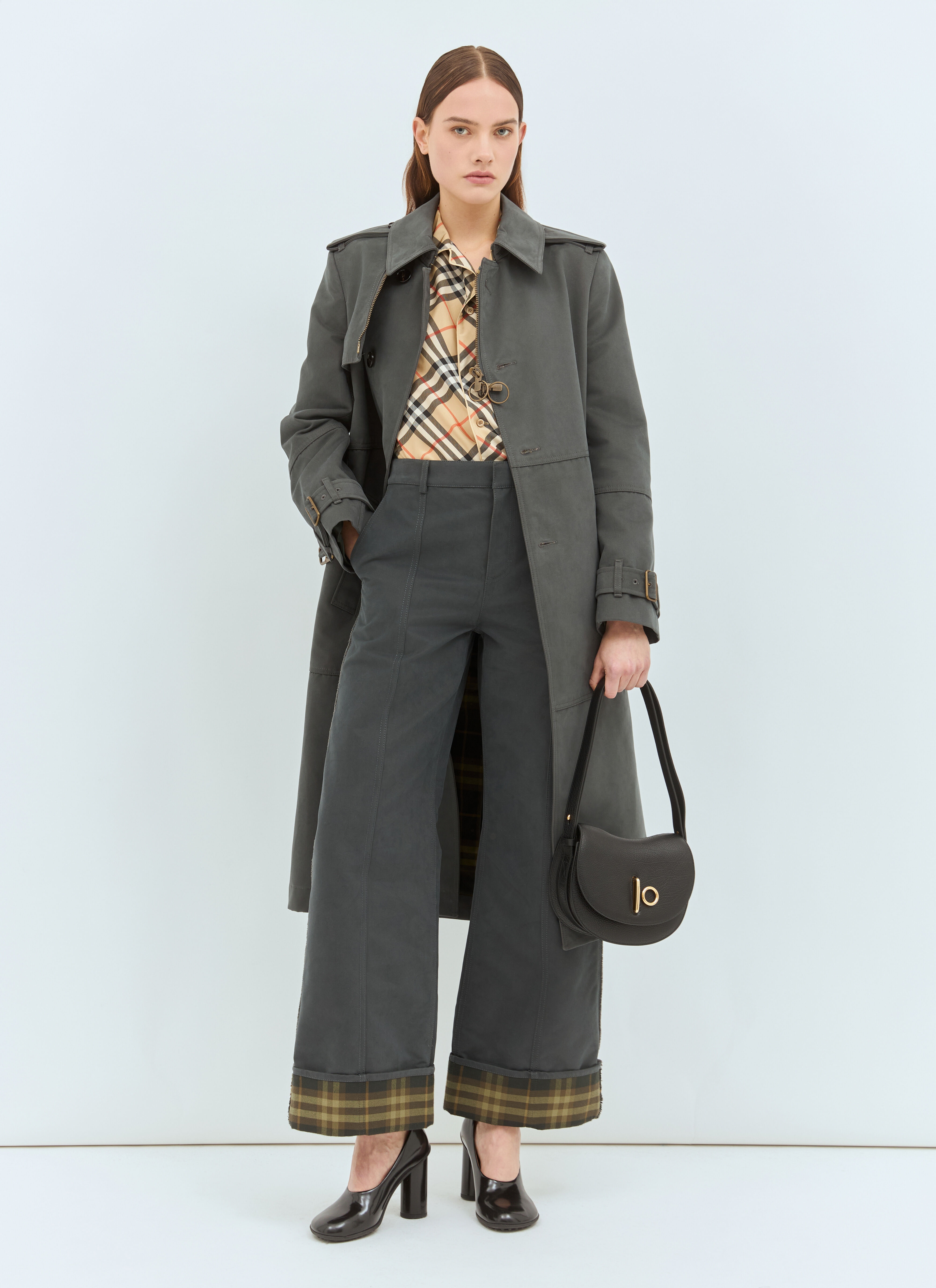 Check Cuffs Pants - 2