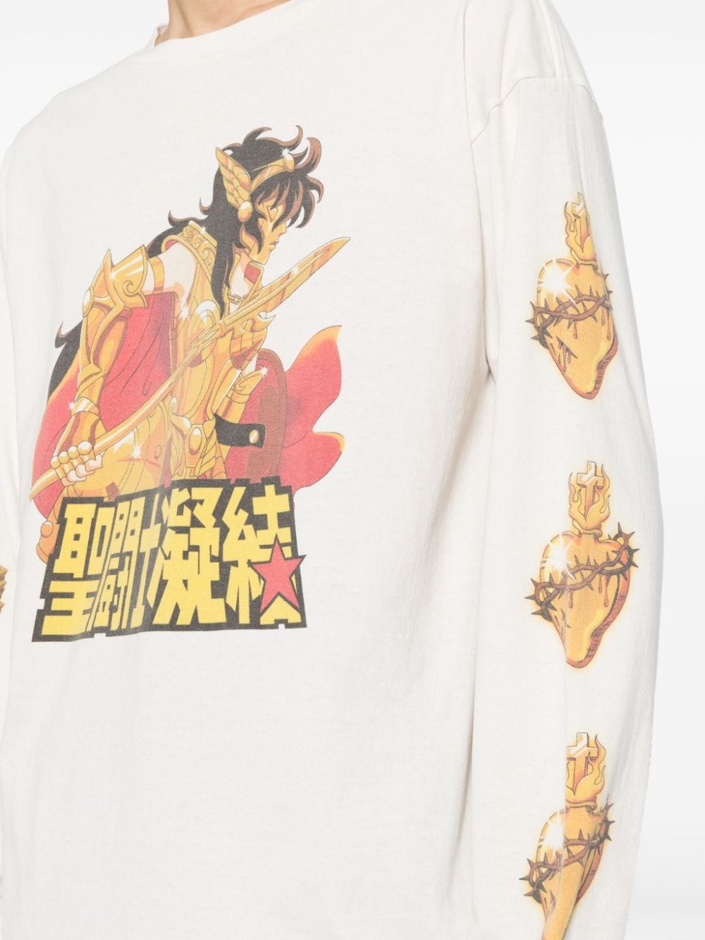 X CLOT GRAPHIC-PRINT COTTON T-SHIRT - 4