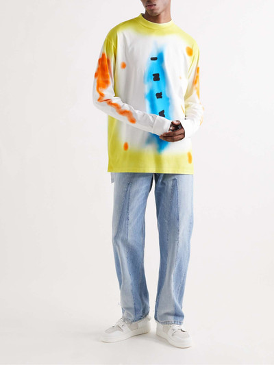 Marni Oversized Logo-Print Cotton-Jersey T-Shirt outlook