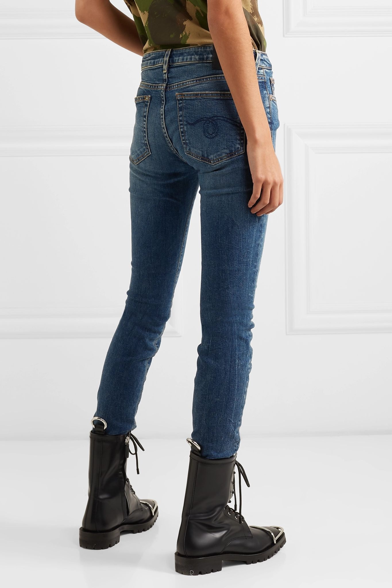 Alison mid-rise skinny jeans - 4