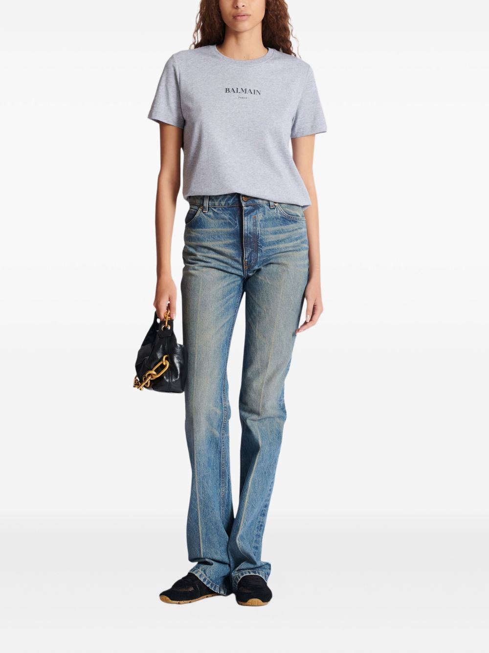logo-print cotton t-shirt - 2