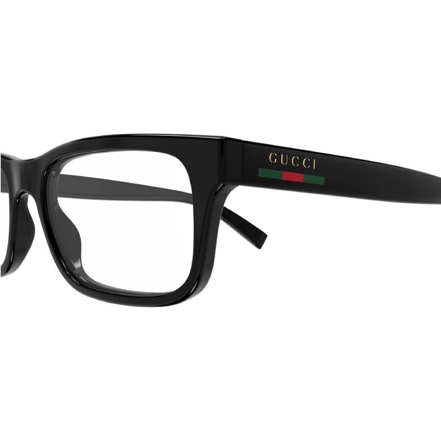 Gucci Demo Rectangular Men's Eyeglasses GG1858O 001 56 - 3