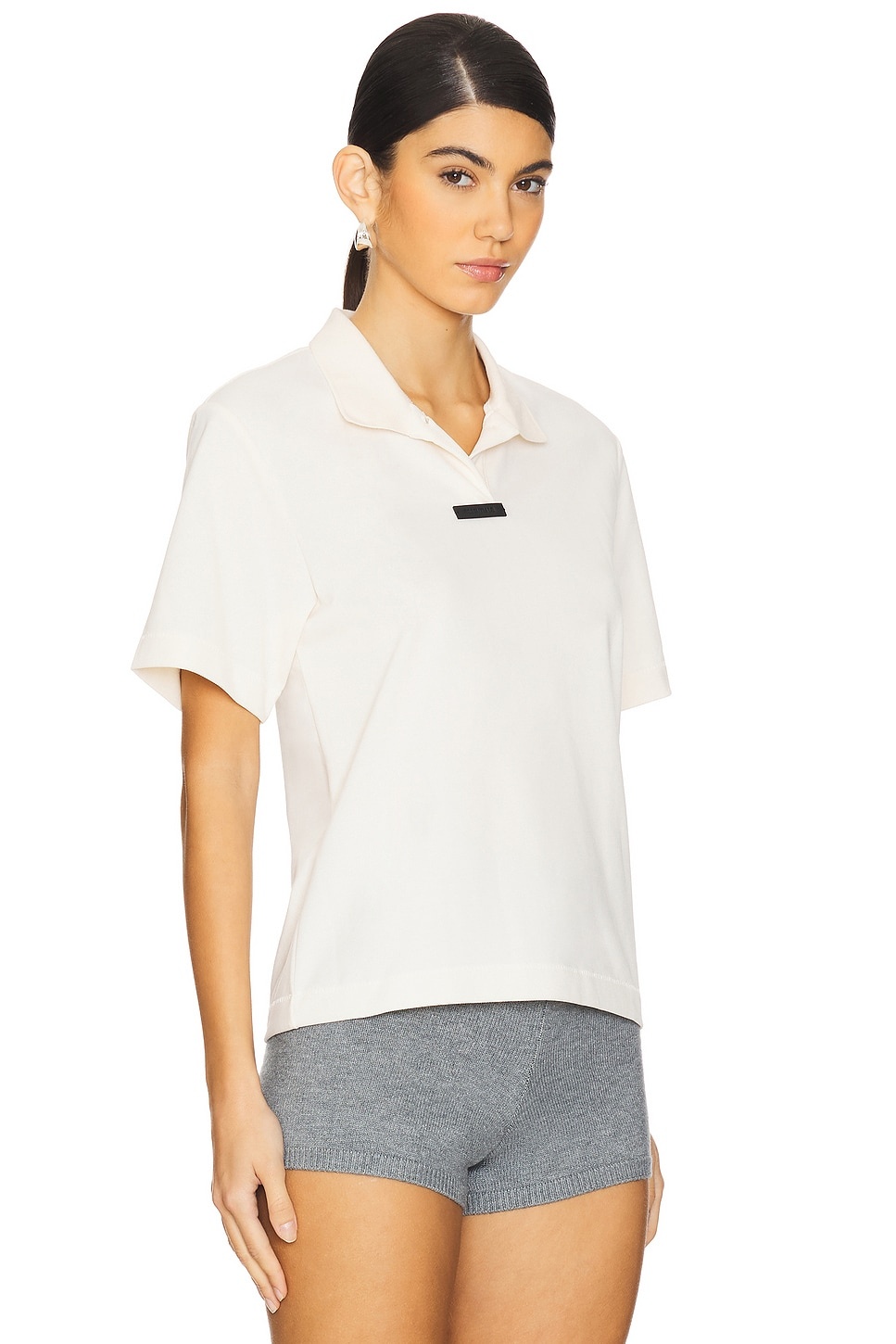 Short Sleeve Polo Top - 2