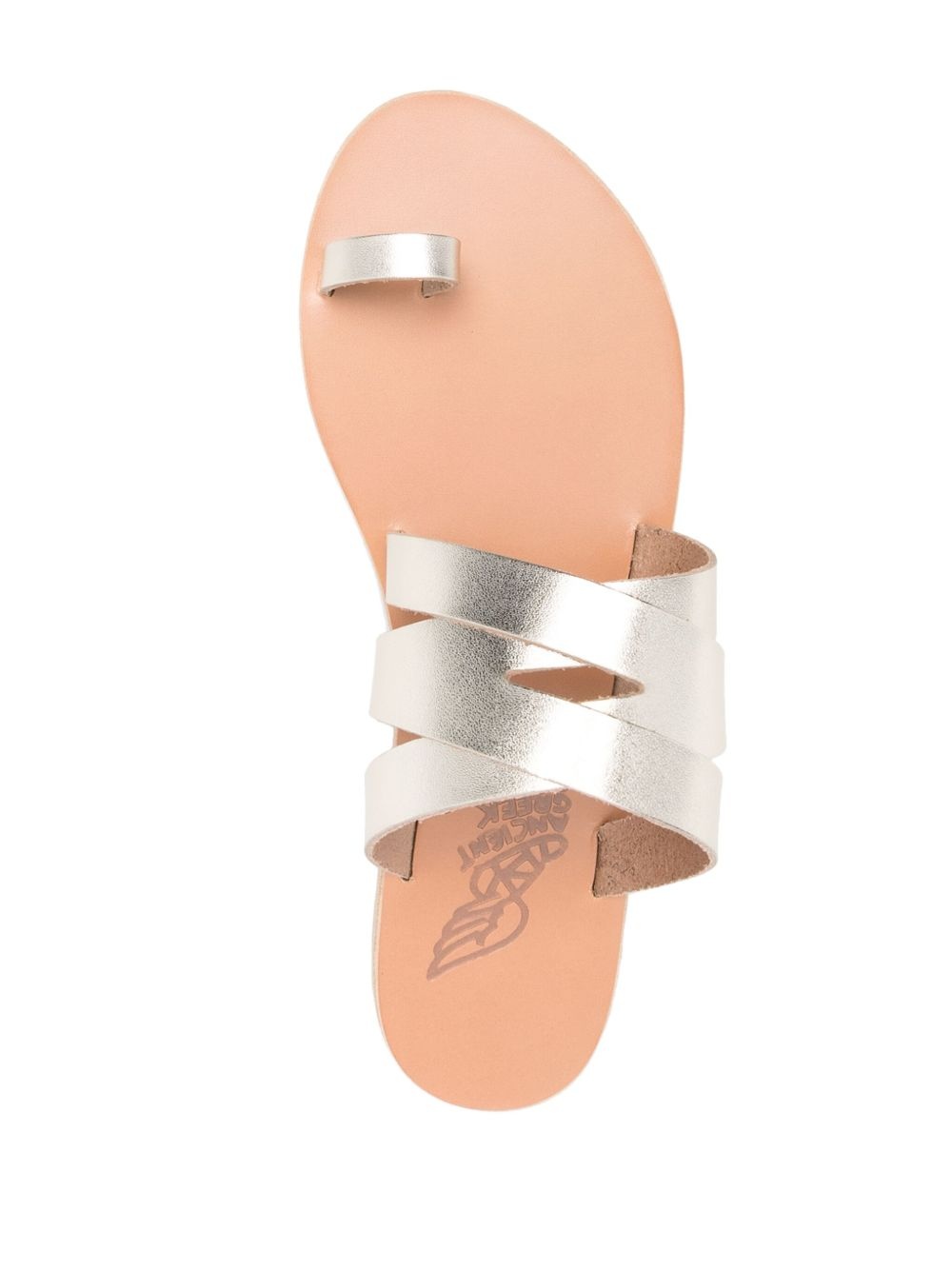 Górdia leather flat sandals - 4