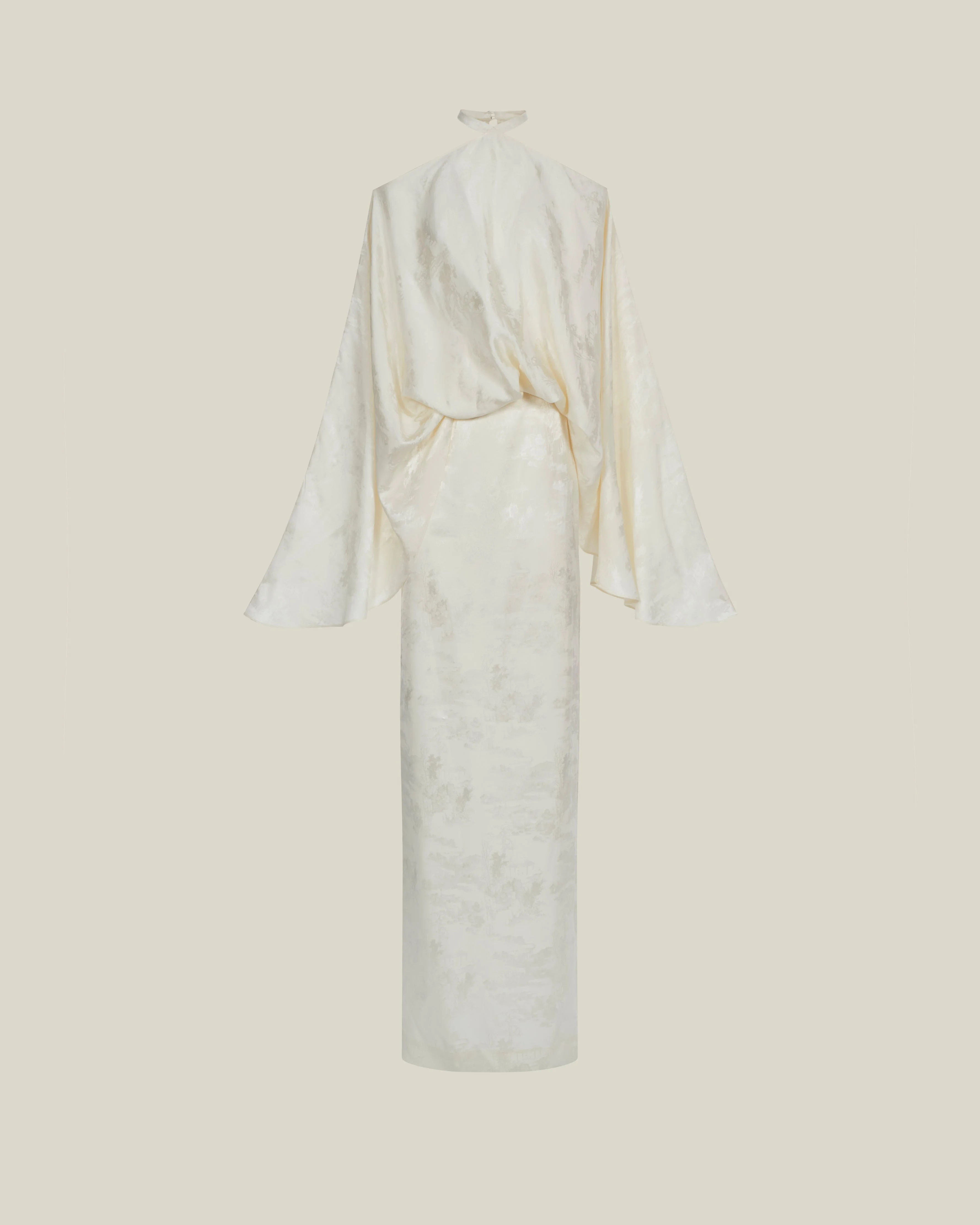 Cyclades Toile Dress in Latte - 1