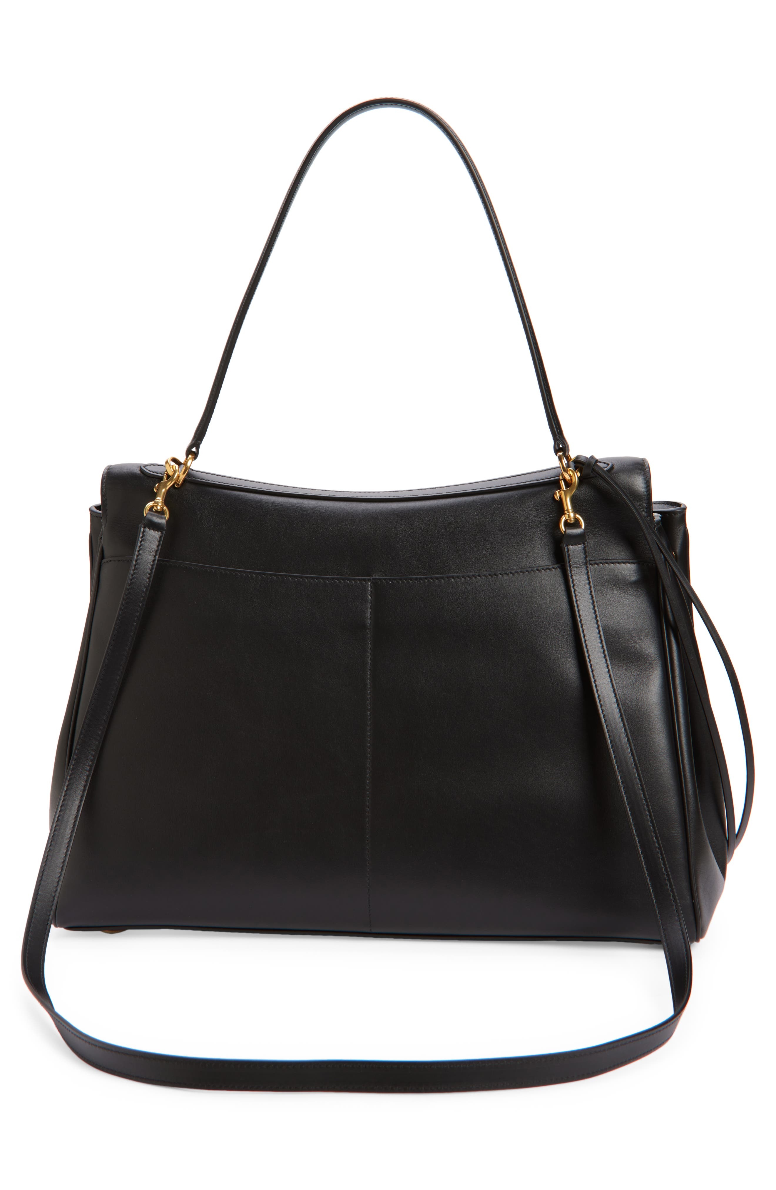 Balenciaga Large Rodeo Leather Shoulder Bag in 1000 Black at Nordstrom - 5
