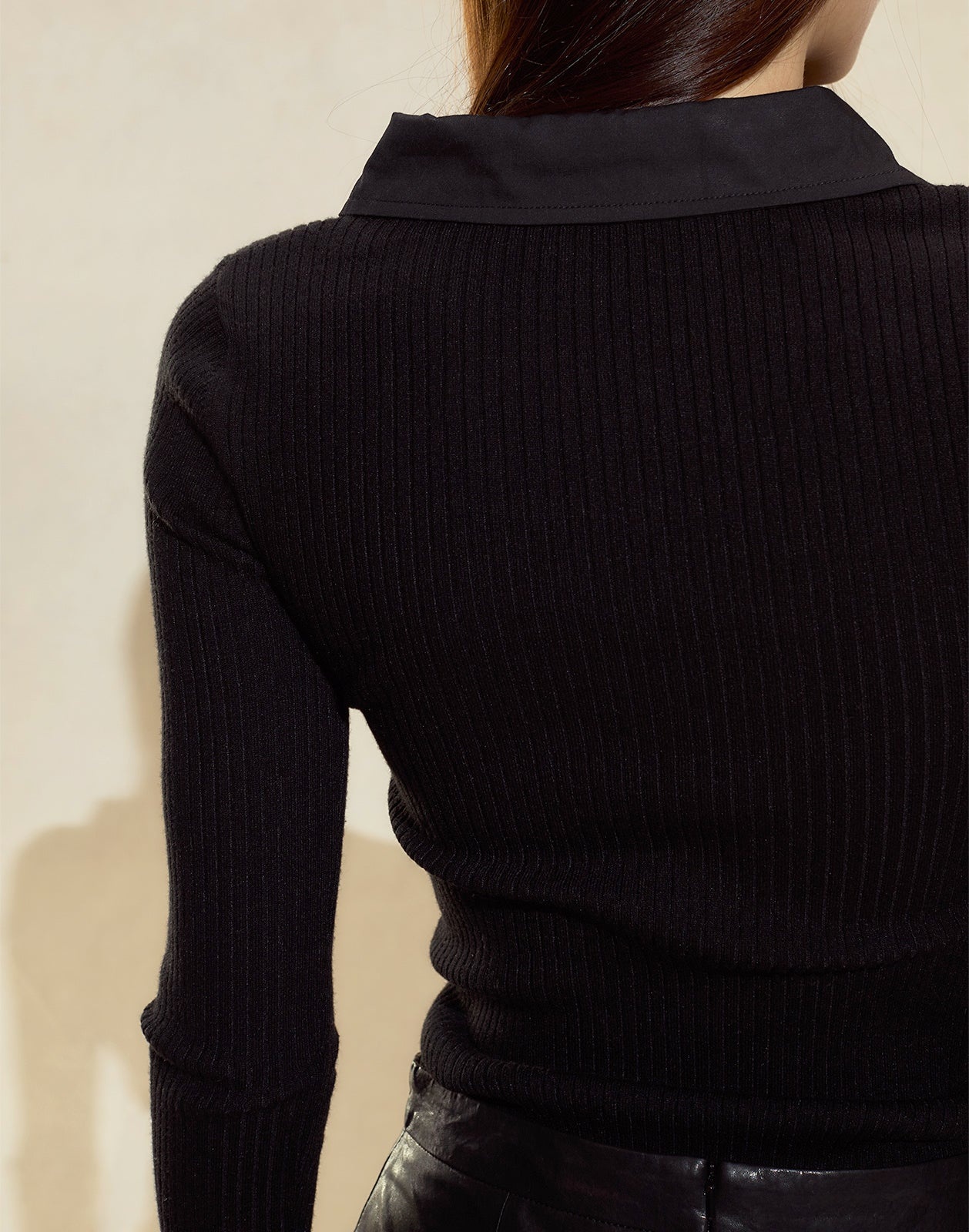 UES Rib Knit Polo - 4