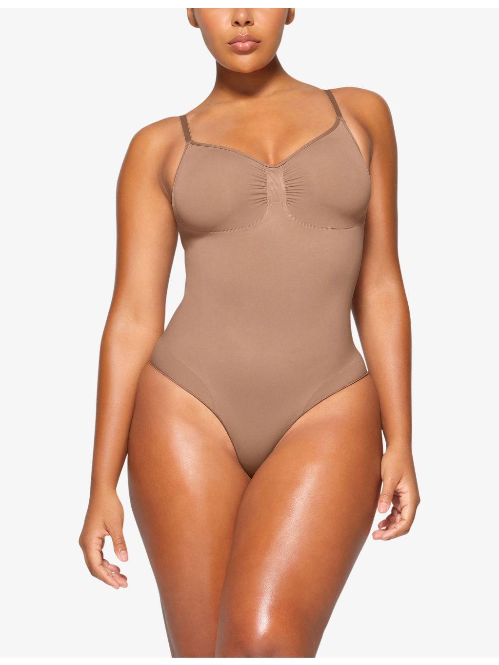 Sculpt ruched stretch-woven body - 2