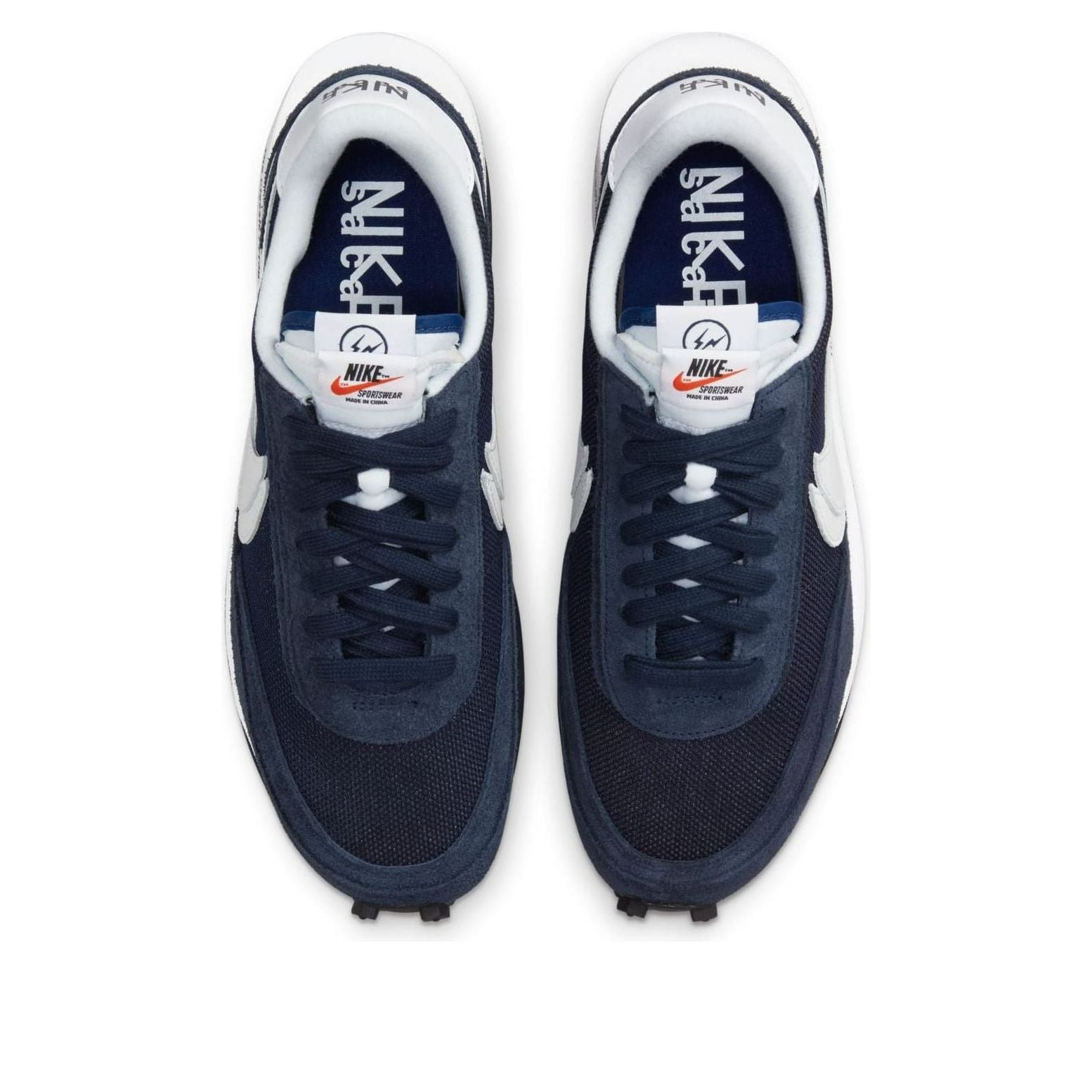 Nike Fragment Design x sacai x LDV Waffle 'Blackened Blue' DH2684-400 - 4