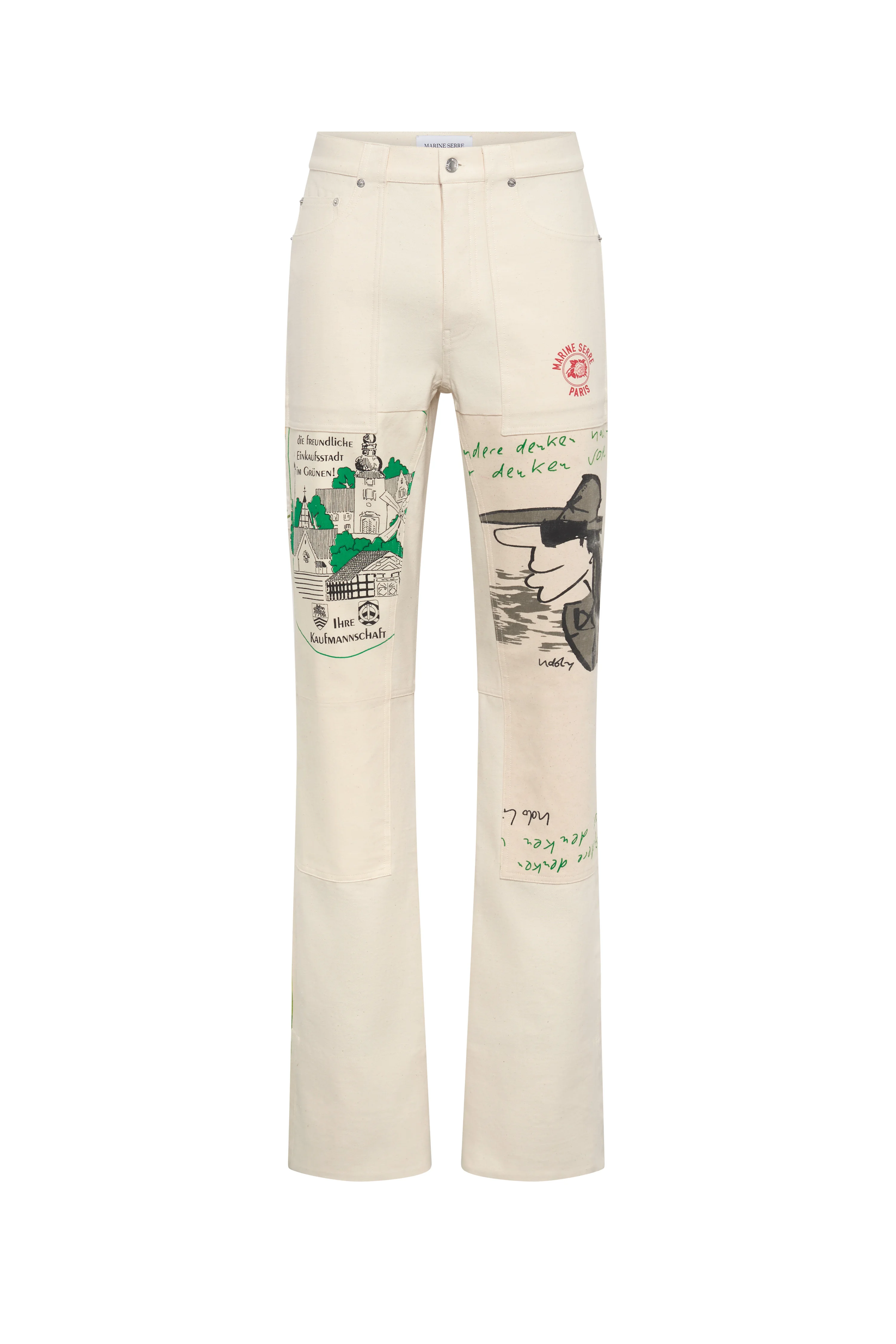 Regenerated Tote Bags Workwear Pants - 1