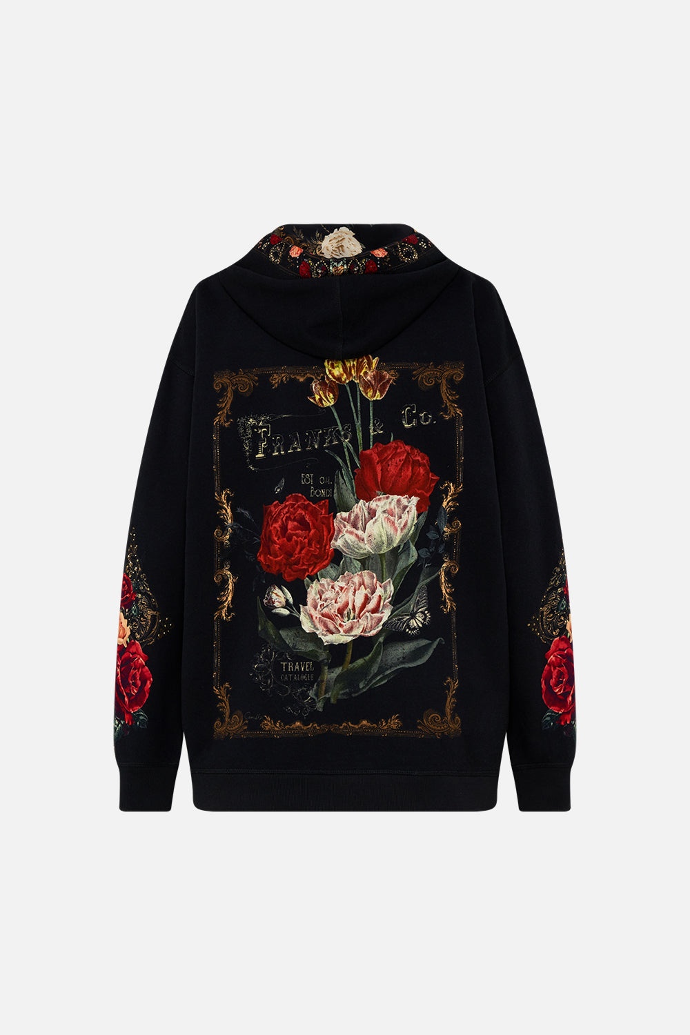 HOODY WITH POCKETS - BLACK - 7