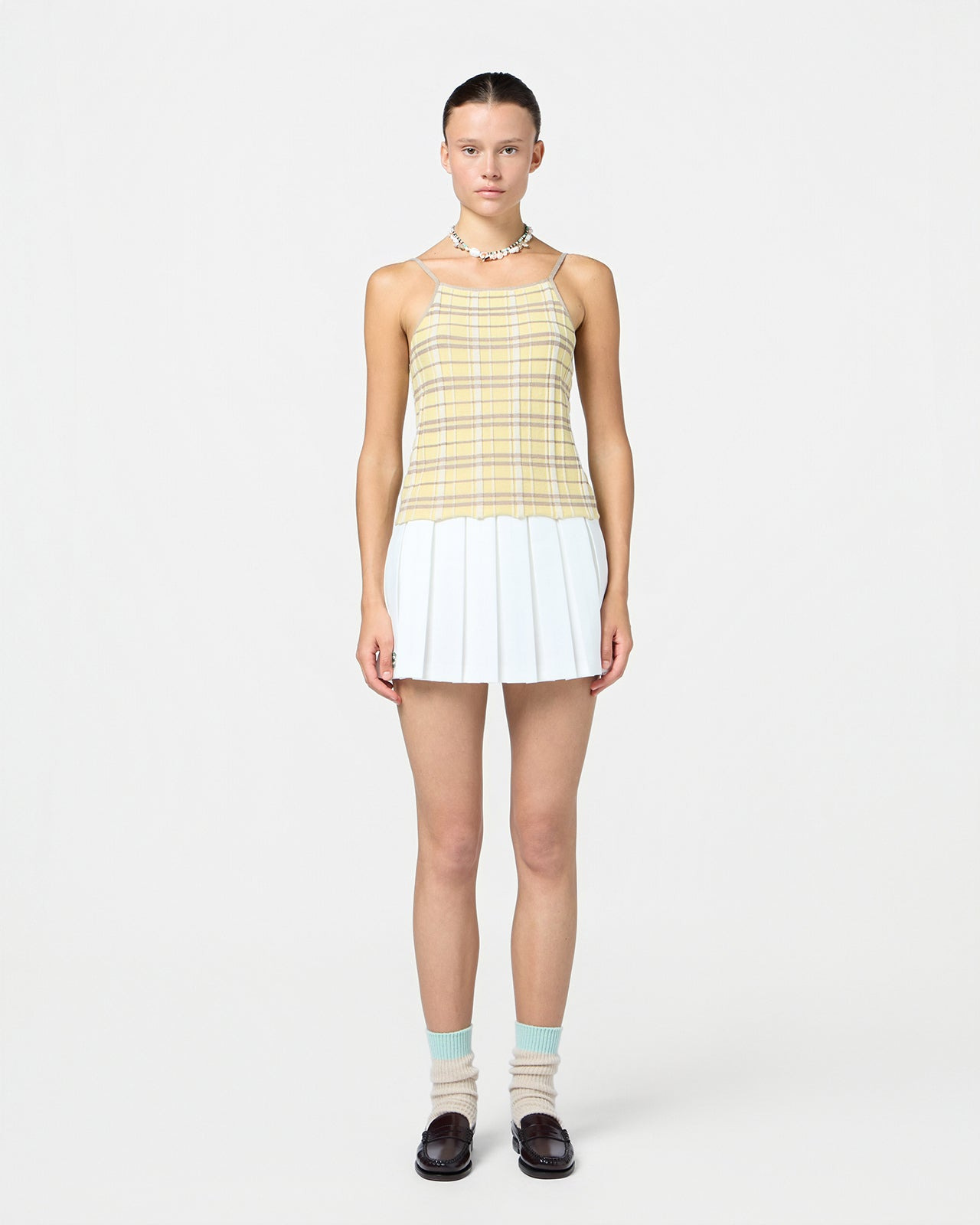 Plaid Tank Top - 2