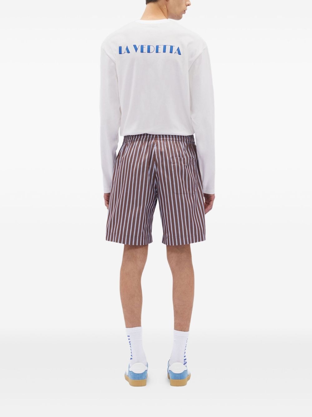 striped shorts - 4