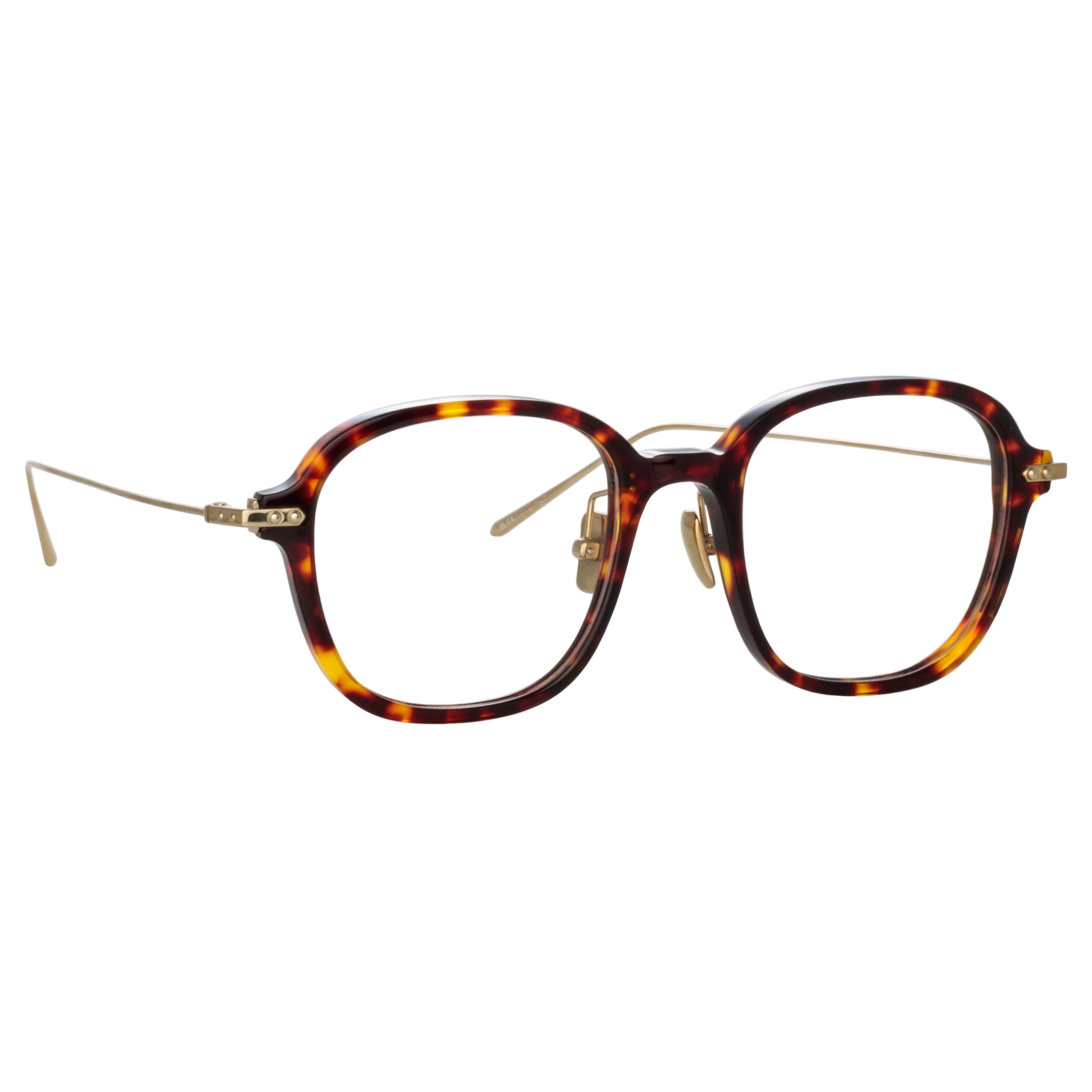 LANE SQUARE OPTICAL FRAME IN TORTOISESHELL (ASIAN FIT) - 4