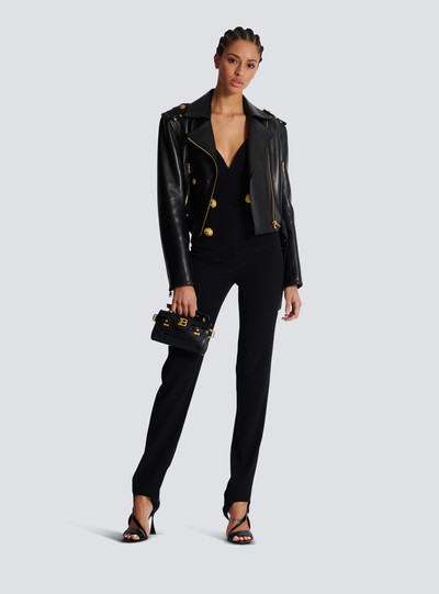 Balmain Crepe tailored jumpsuit outlook