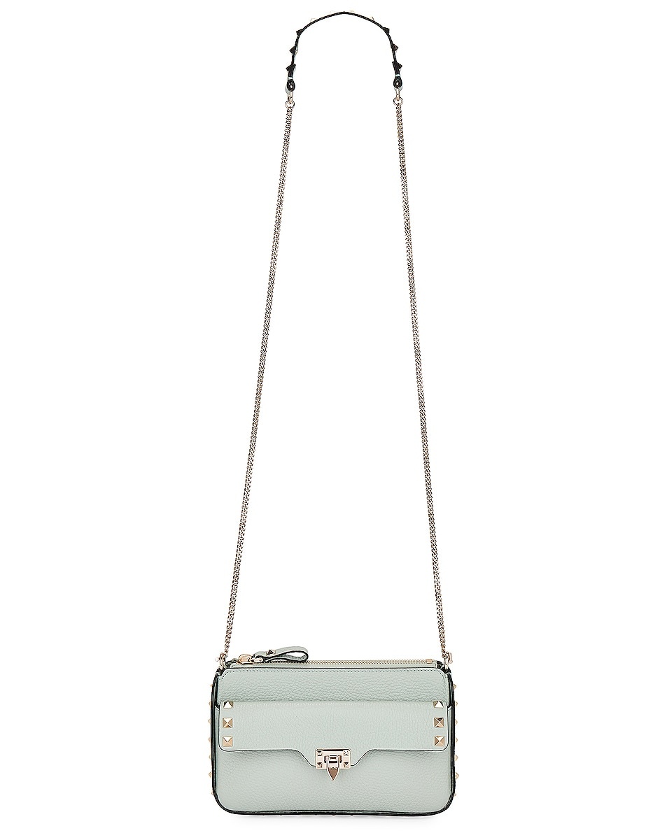 Valentino Rockstud Pouch | forward | REVERSIBLE