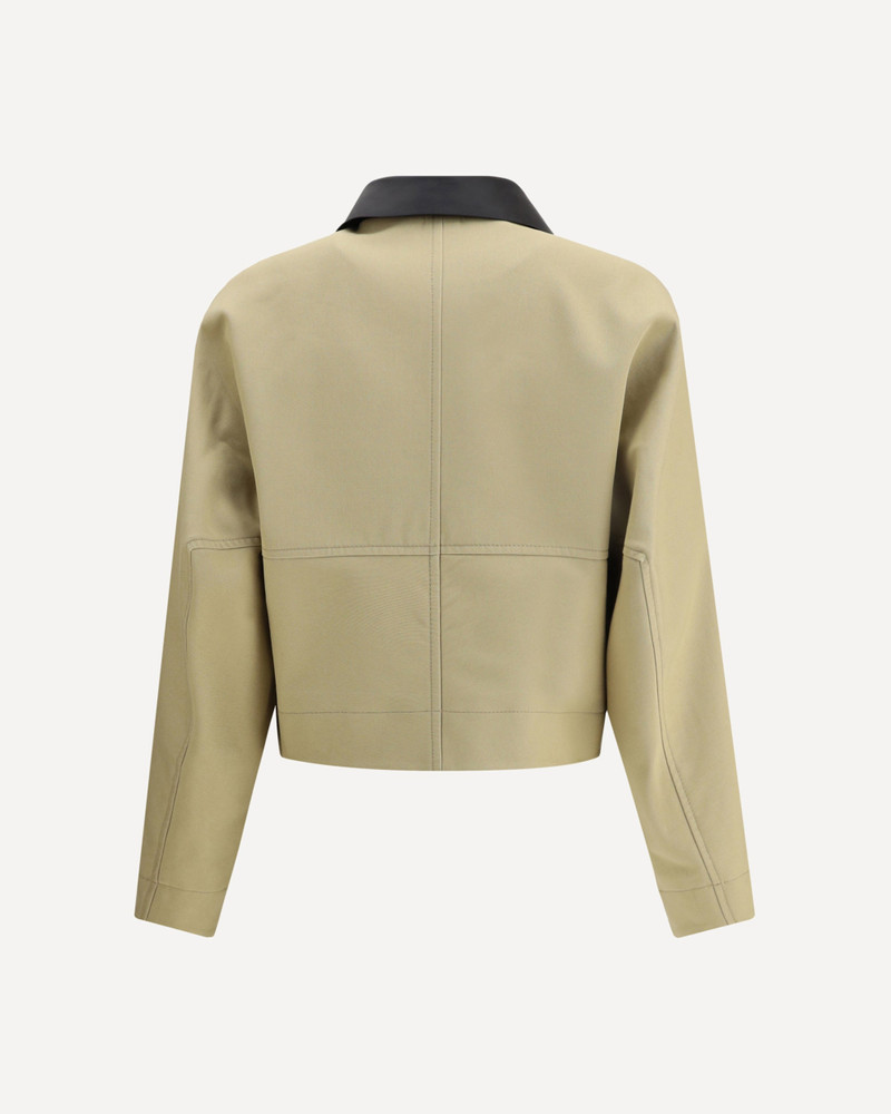 Givenchy Cropped Cotton and Wool Caban outlook