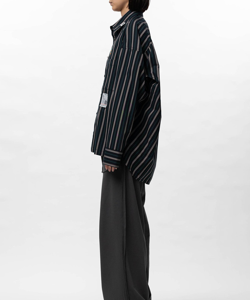 Leon Embroidery Stripe Shirt 11