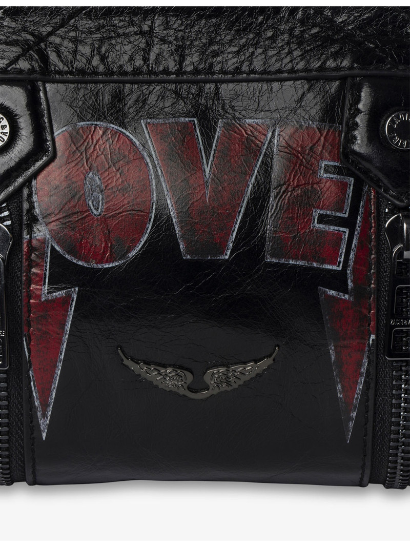 Zadig & Voltaire Sunny Moody Patent-Leather Cross-Body Bag outlook