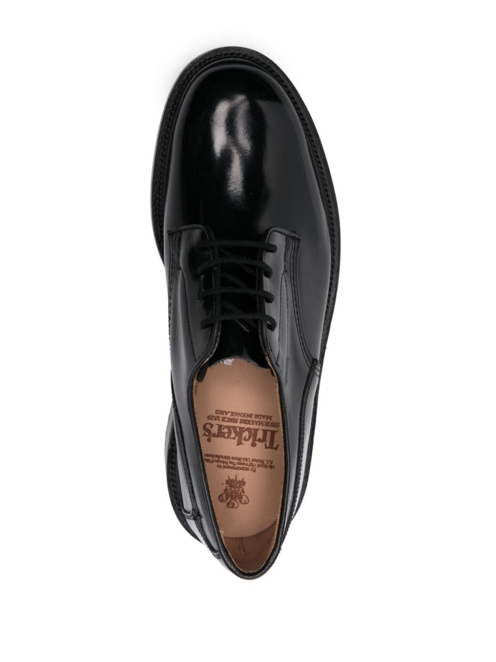 leather derby shoes - 4