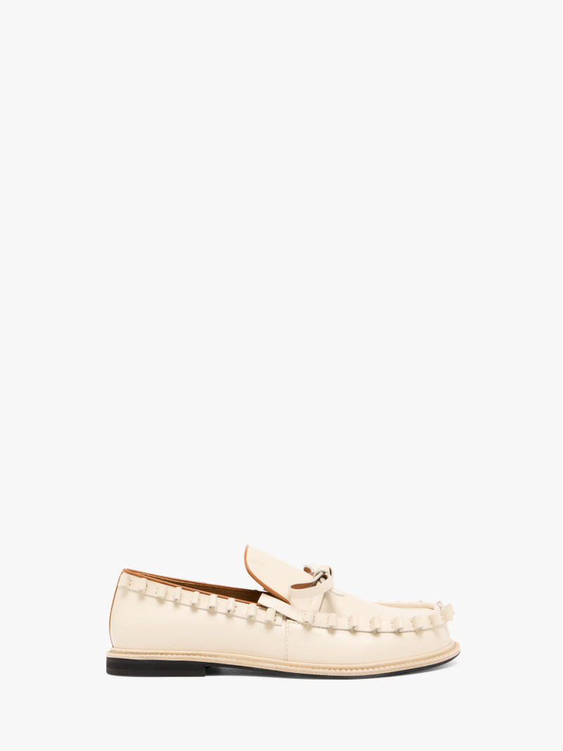 RUFFLE LEATHER MOCCASSIN 1