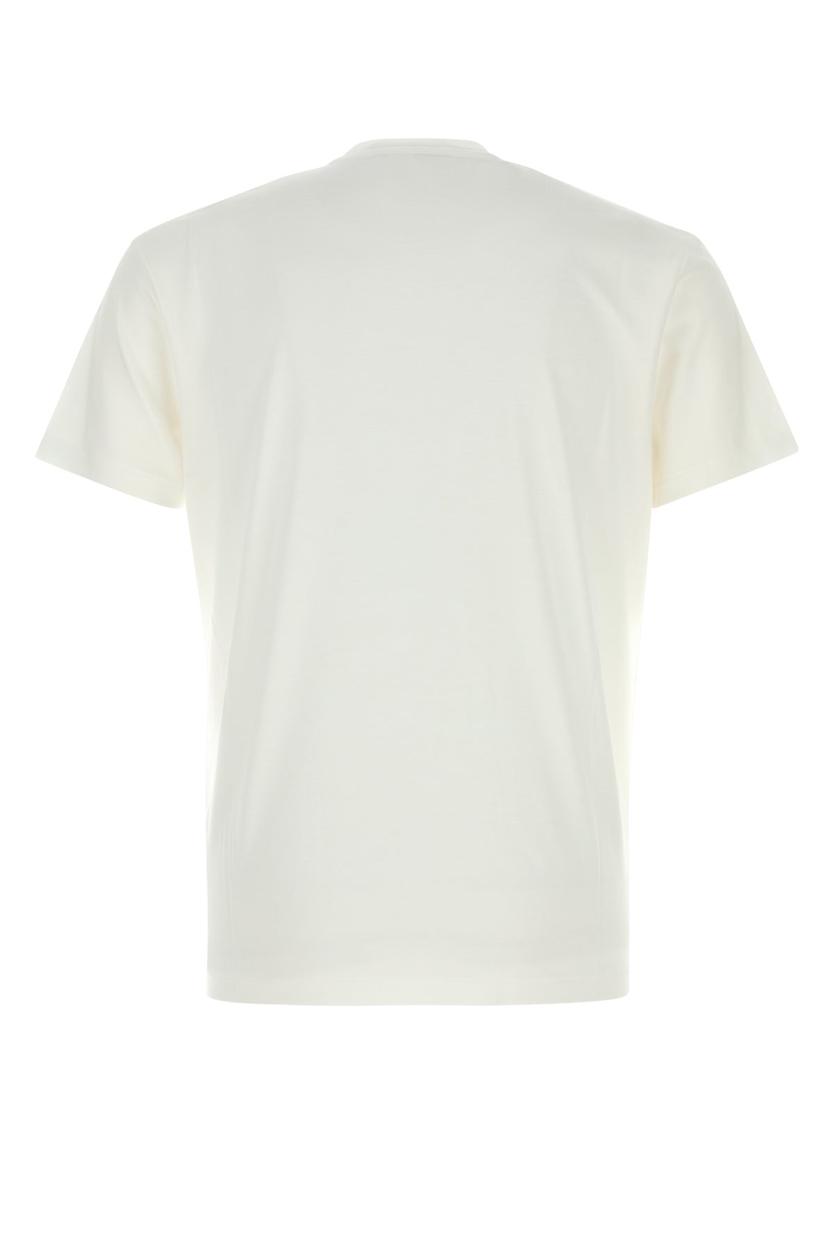 White lyocell blend t-shirt - 2
