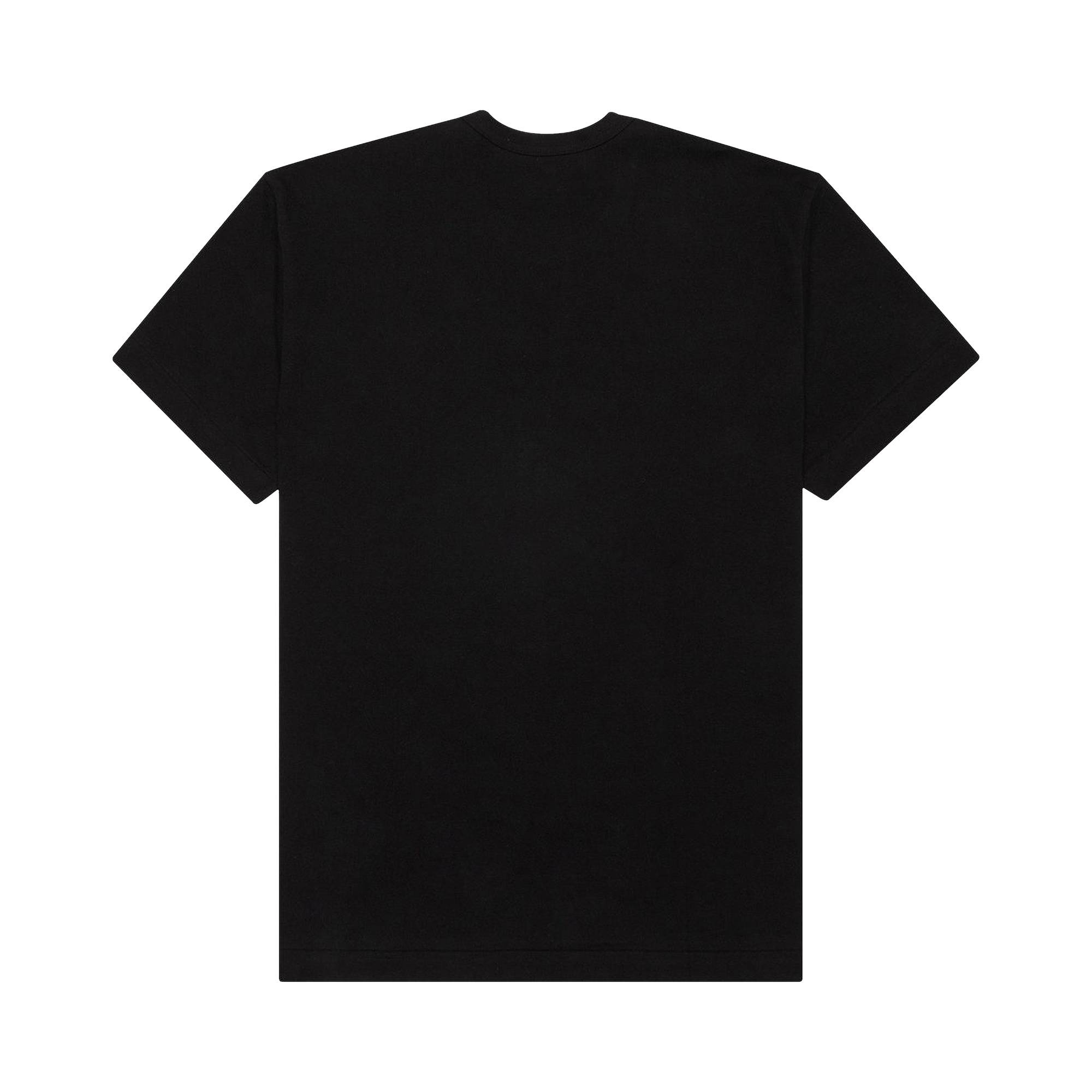 Comme des Garçons PLAY Emblem Heart T-Shirt 'Black' - 2