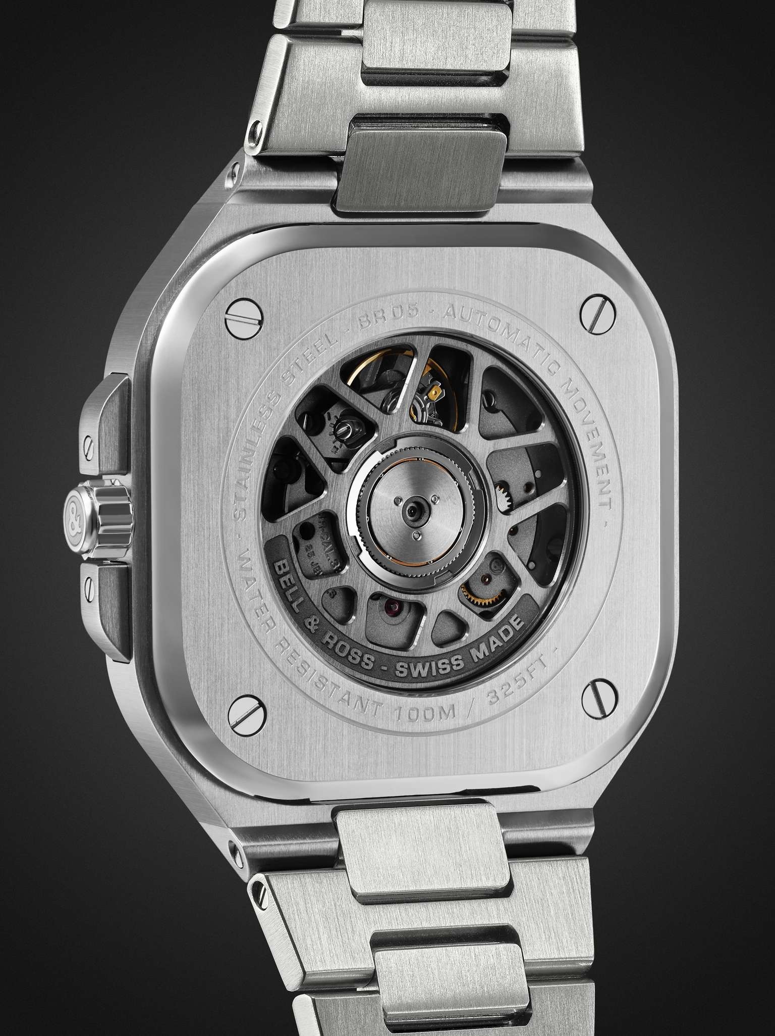 BR 05 Automatic 41mm Stainless Steel Watch, Ref. No. BR05G-PB-ST/SST - 5