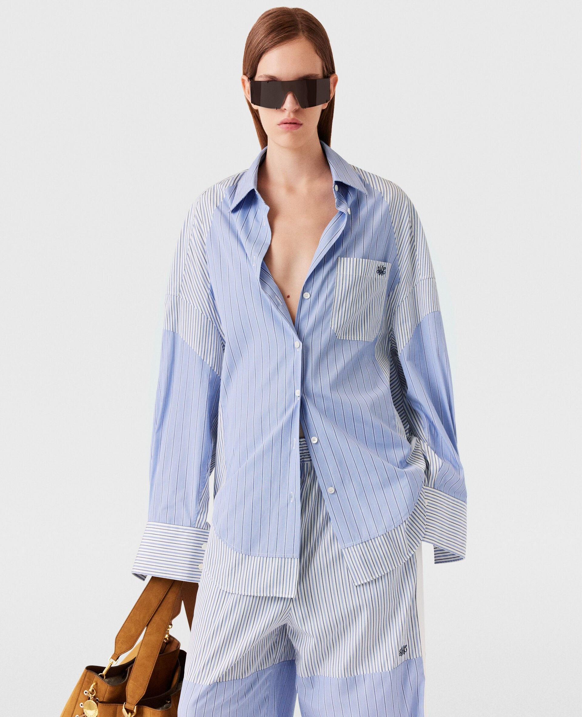Striped Boyfriend Shirt - 6