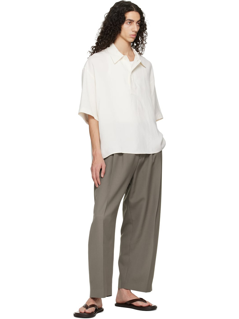 Studio Nicholson Off-White Lemmer Polo outlook