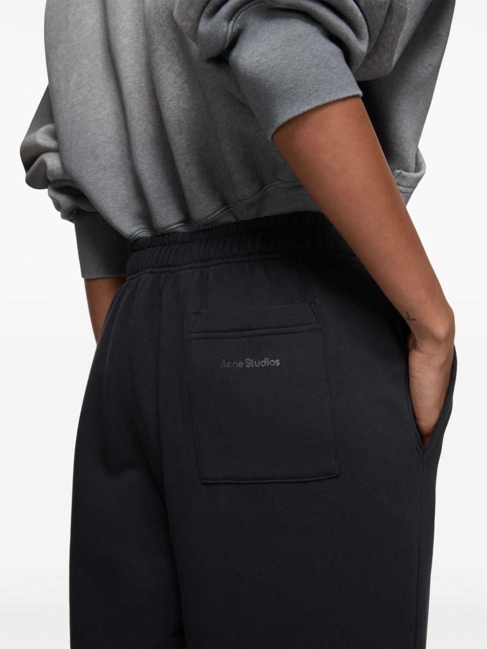 logo-embroidered joggers - 6