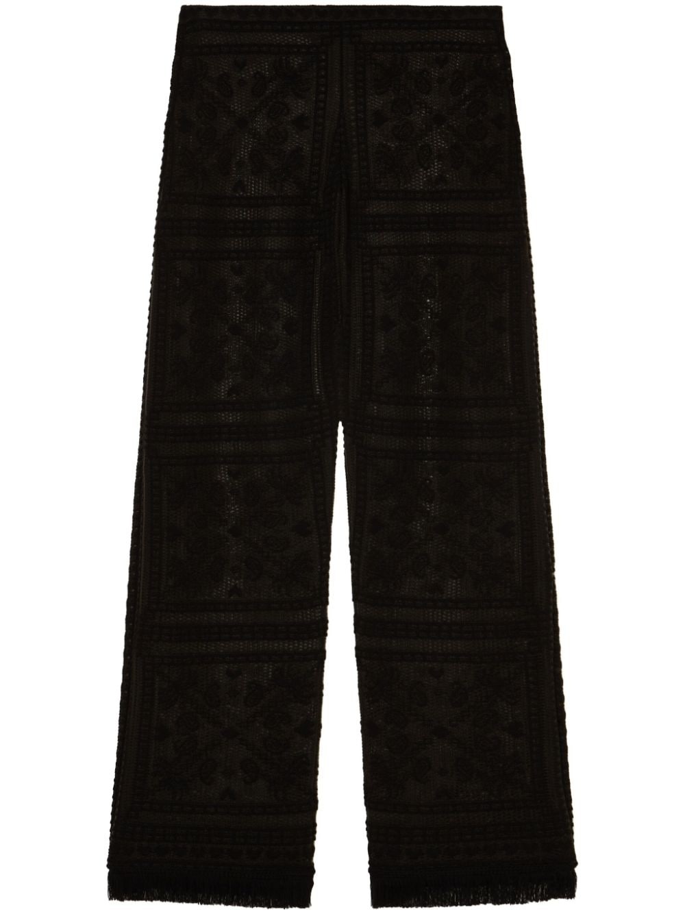Kiss by the Book straight-keg trousers - 1