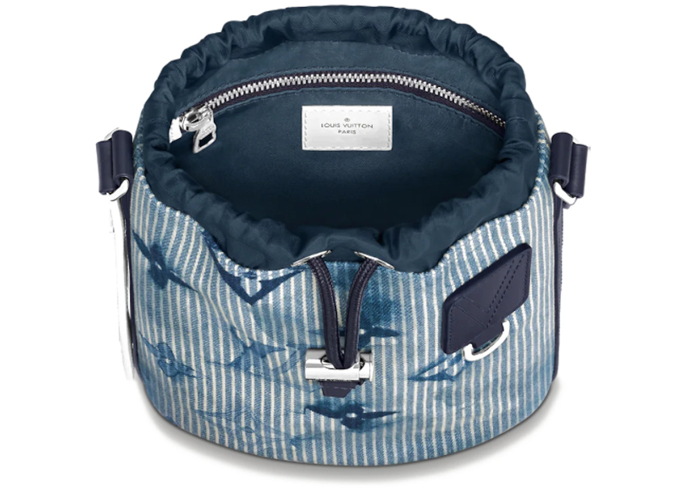 Louis Vuitton Sac Marin Mini Hickory Stripes Denim - 3