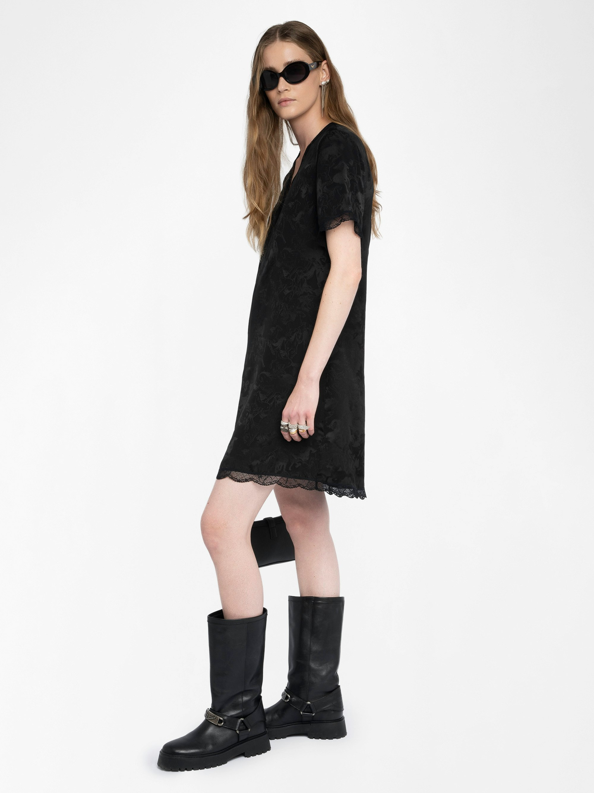 Rerzo Silk Dress - 7
