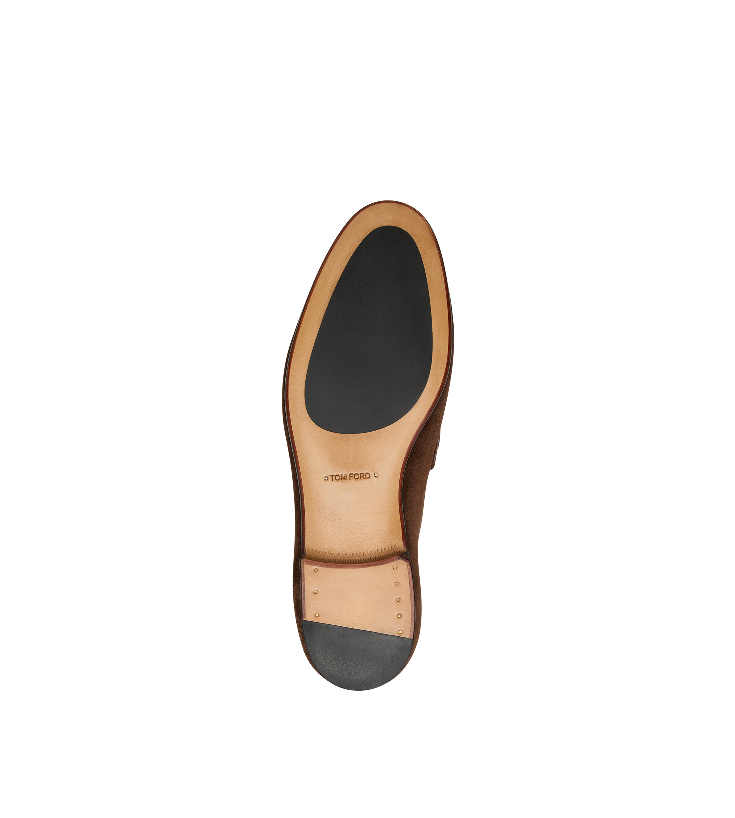 SUEDE LIAM CHAIN LOAFER - 4