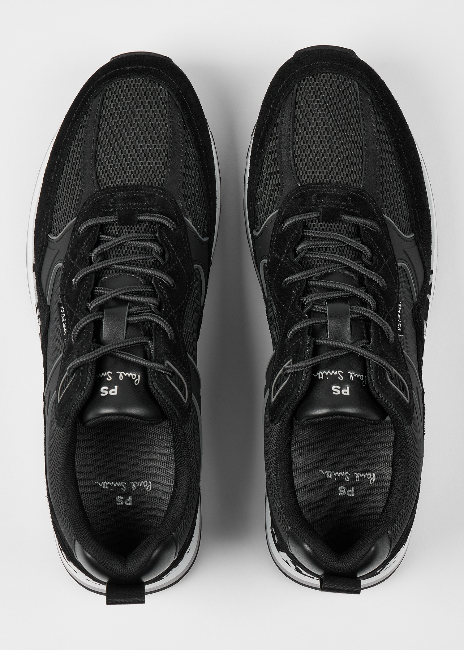 Black Suede 'Banks' Trainers - 3
