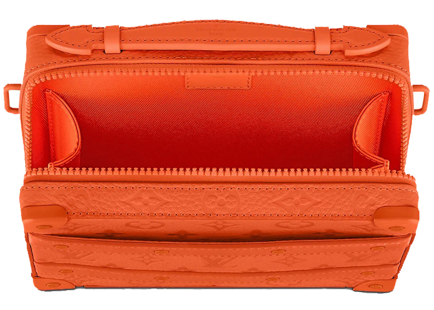 Louis Vuitton Handle Soft Trunk Taurillon Monogram Orange - 3