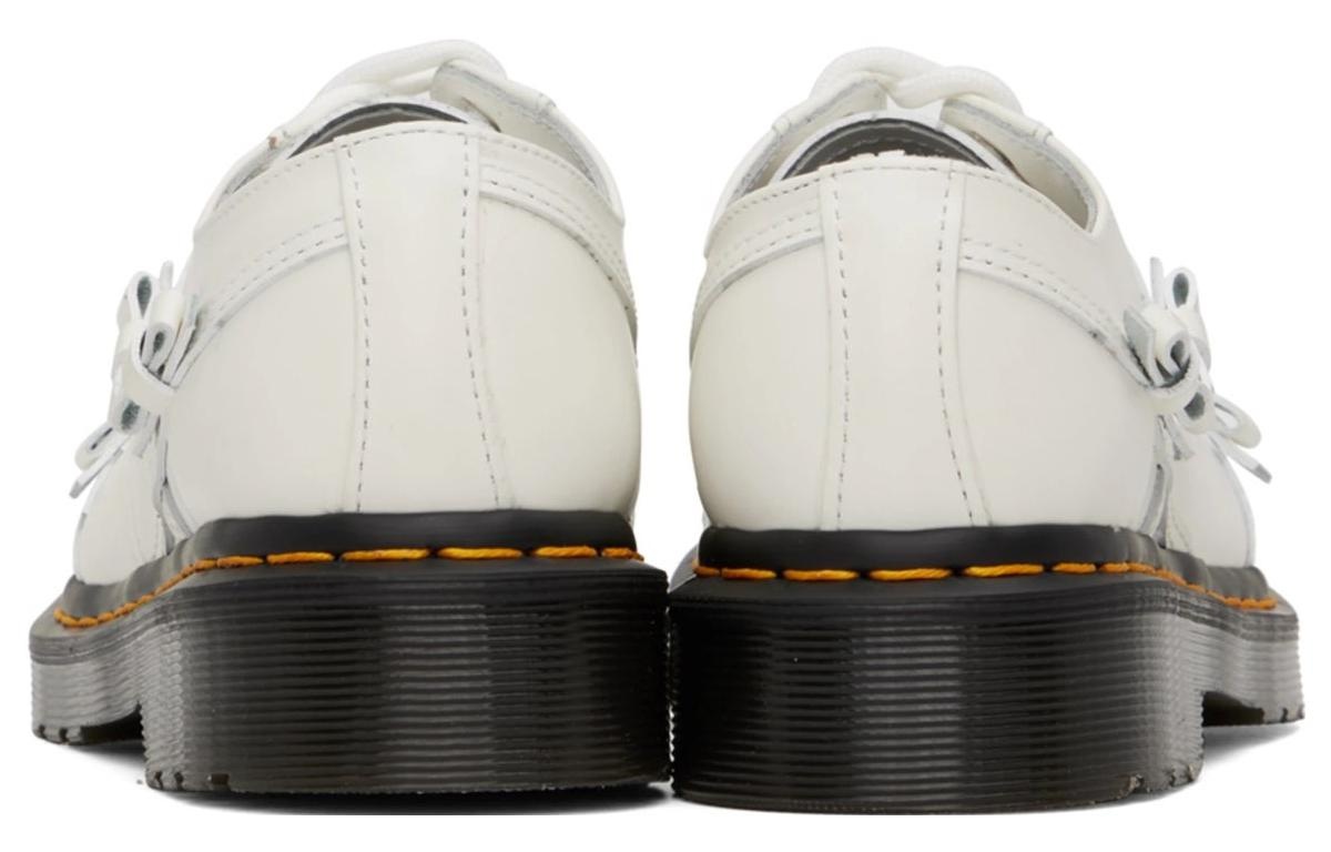 (WMNS) Dr. Martens 1461 Bow Smooth Leather Oxford Shoes 'White' 27852100 - 4