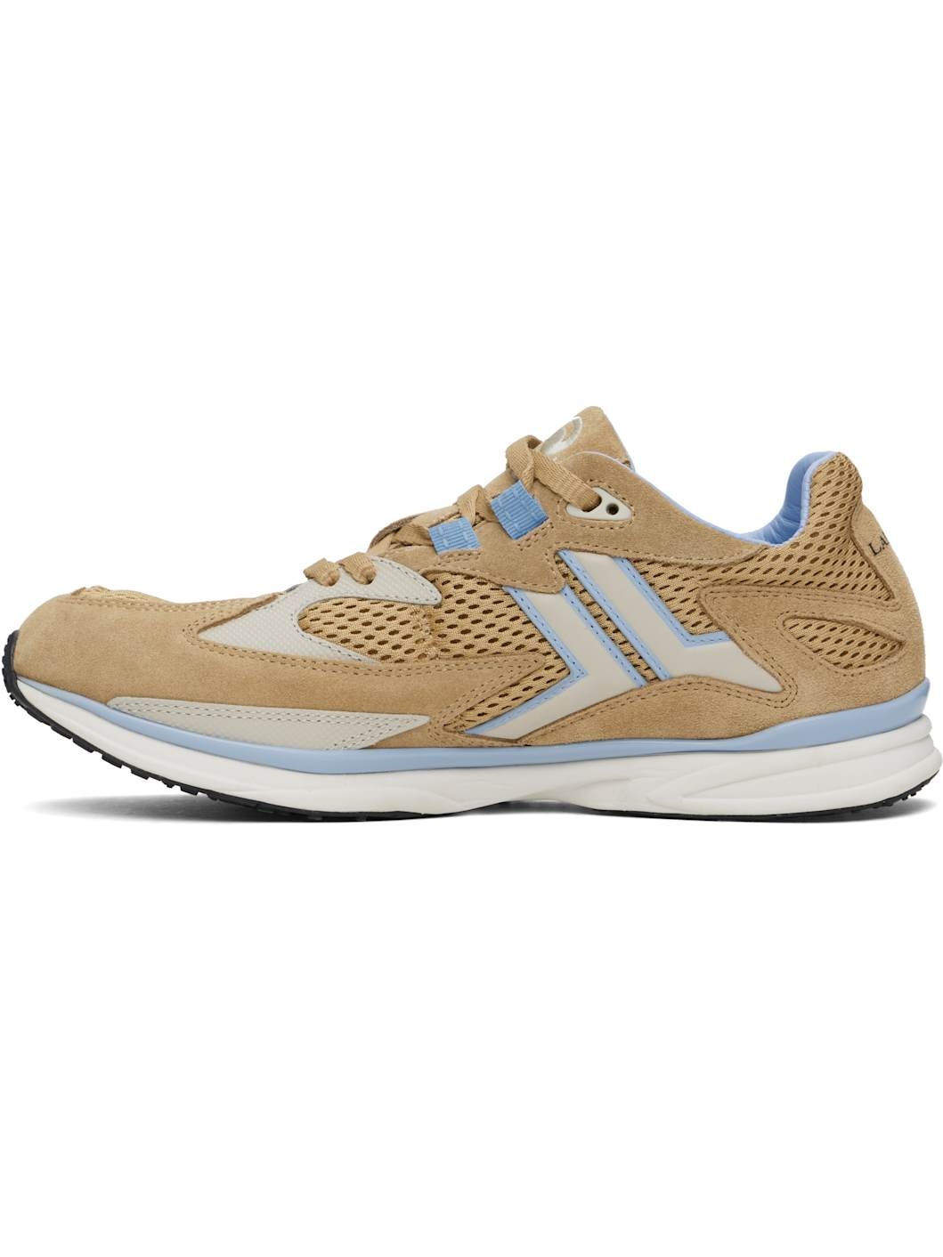 Beige & Blue Meteor Runner Sneakers - 3