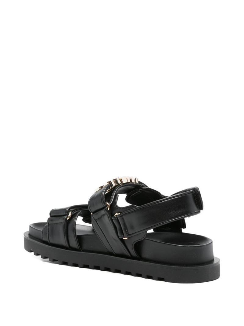 logo-plaque sandals 3