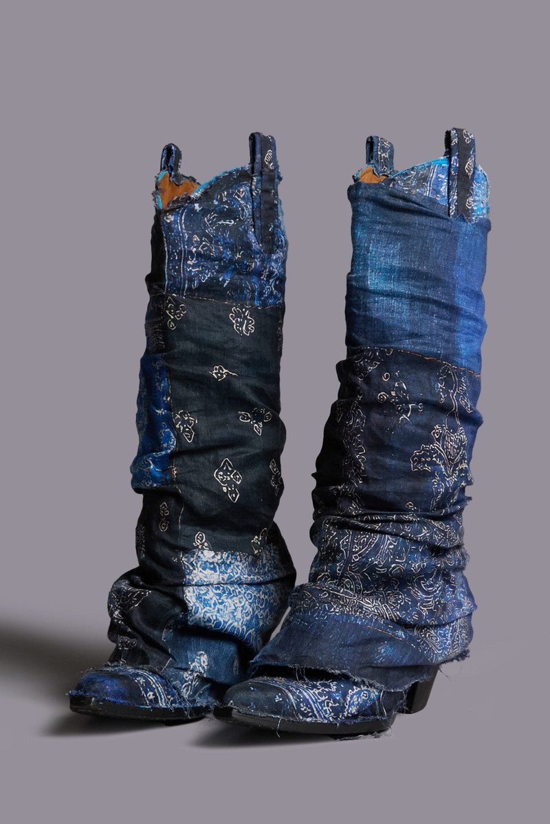 MID COWBOY BOOTS W/SLEEVE 5
