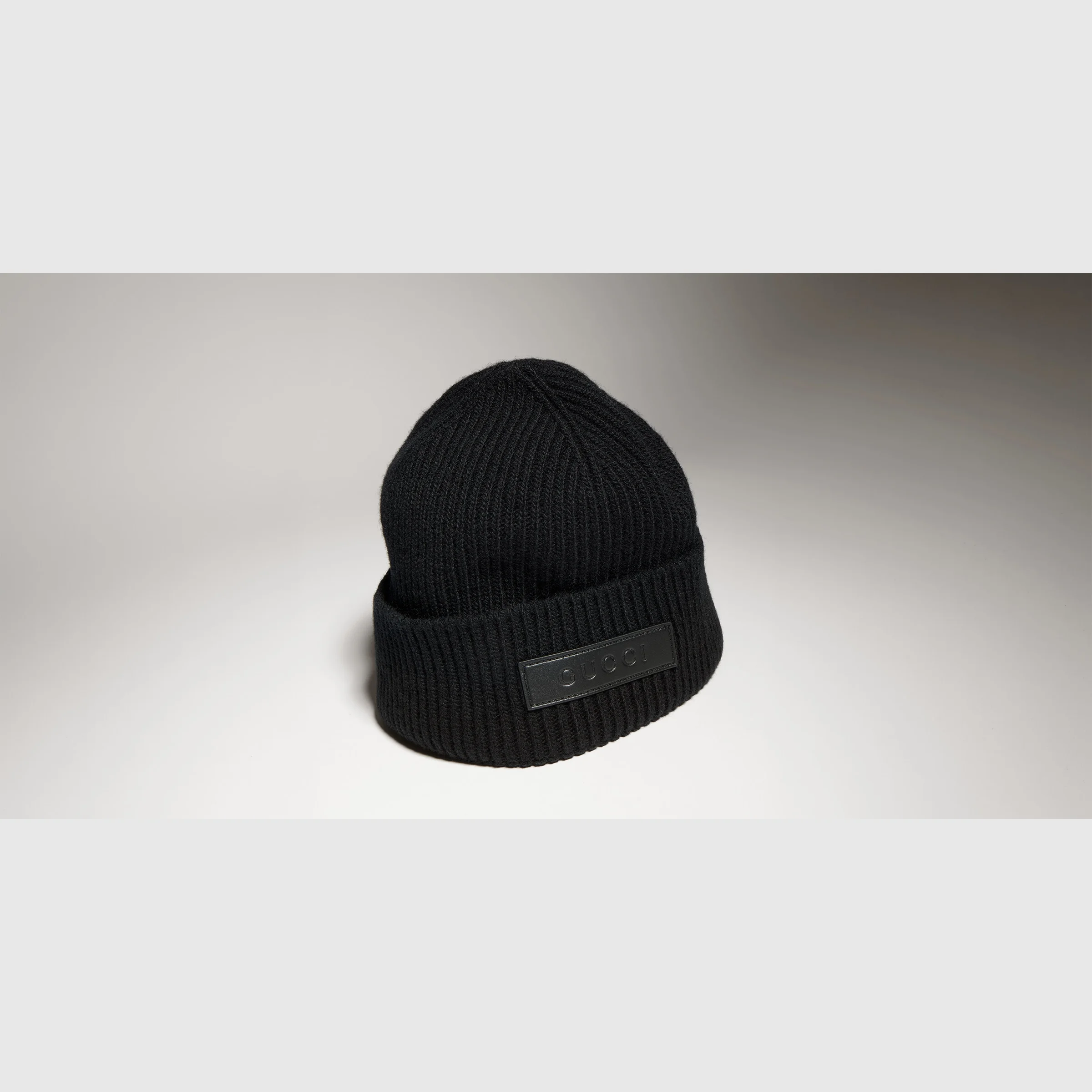 Rib wool hat - 1