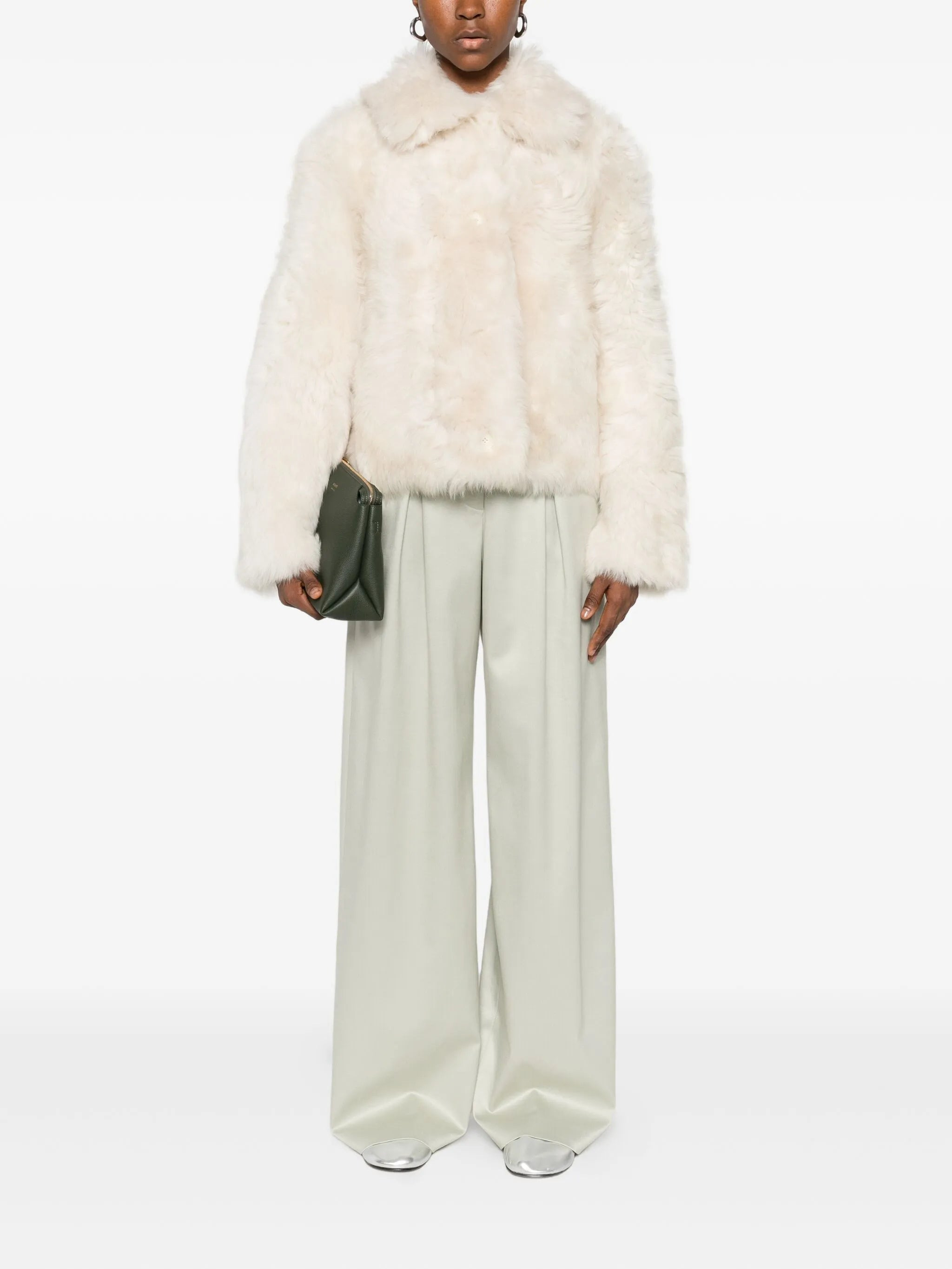 Yves Salomon Textured Jacket - 5