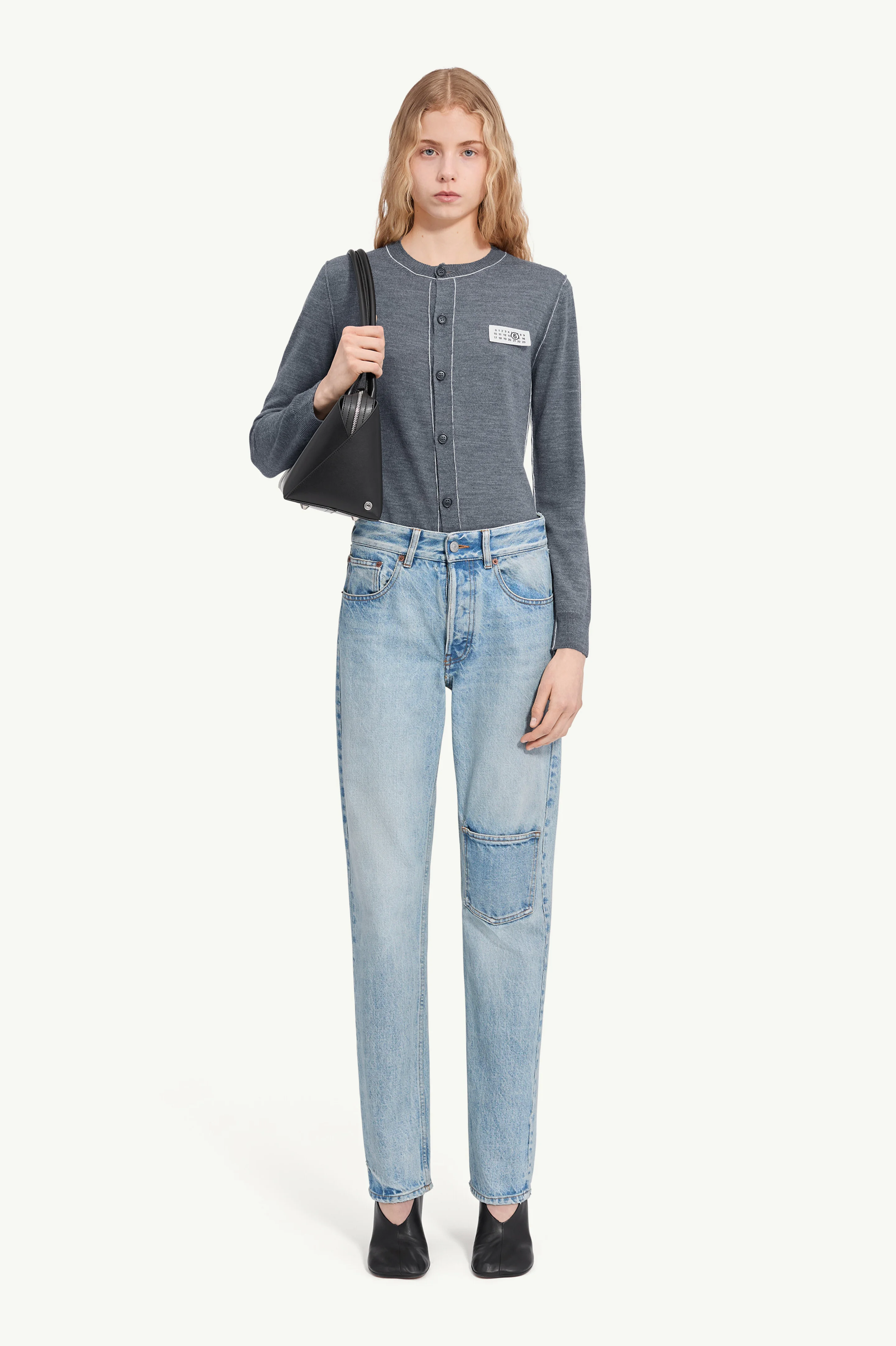 Straight-leg jeans - 1
