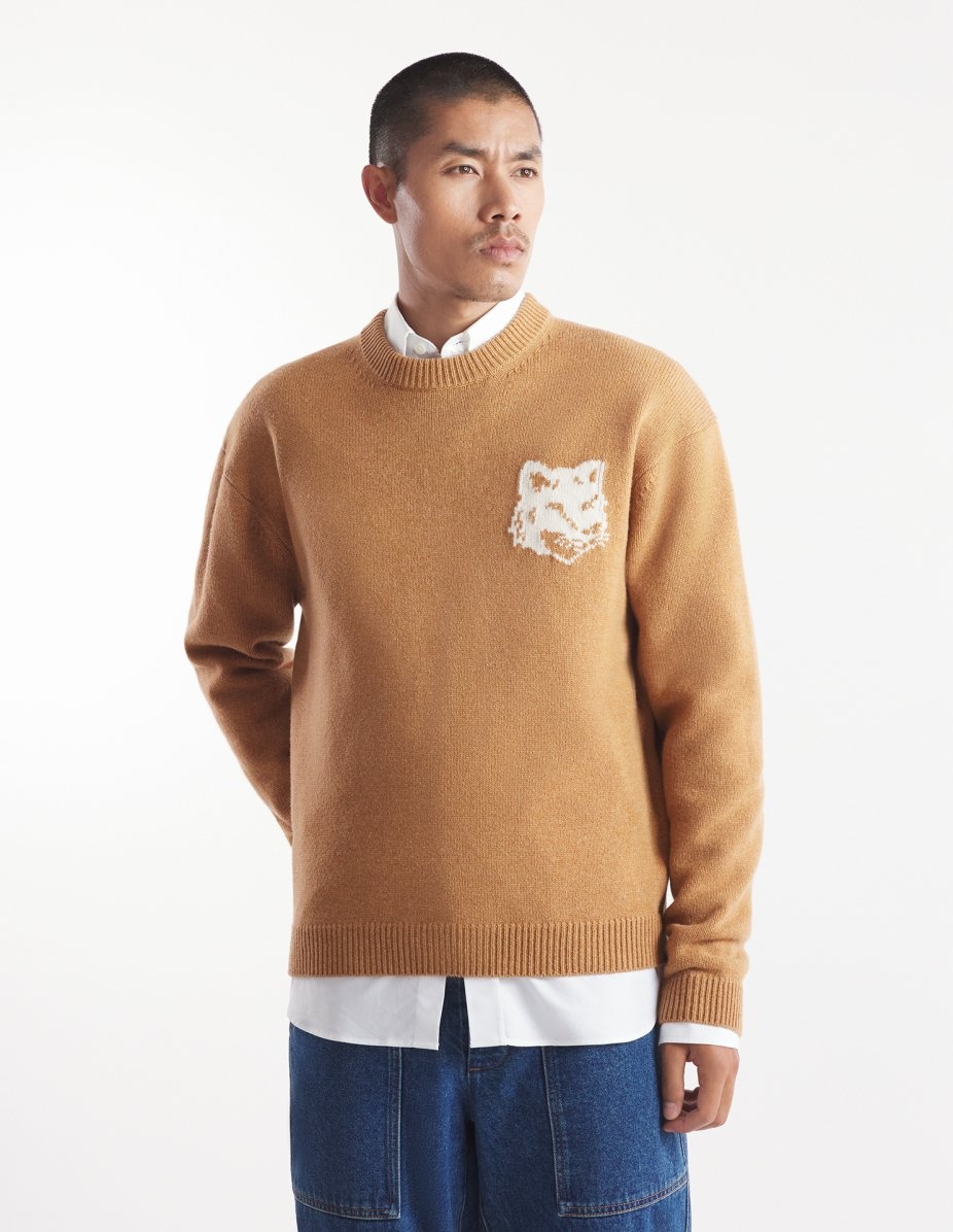 FOX HEAD INTARSIA COMFORT JUMPER - 3