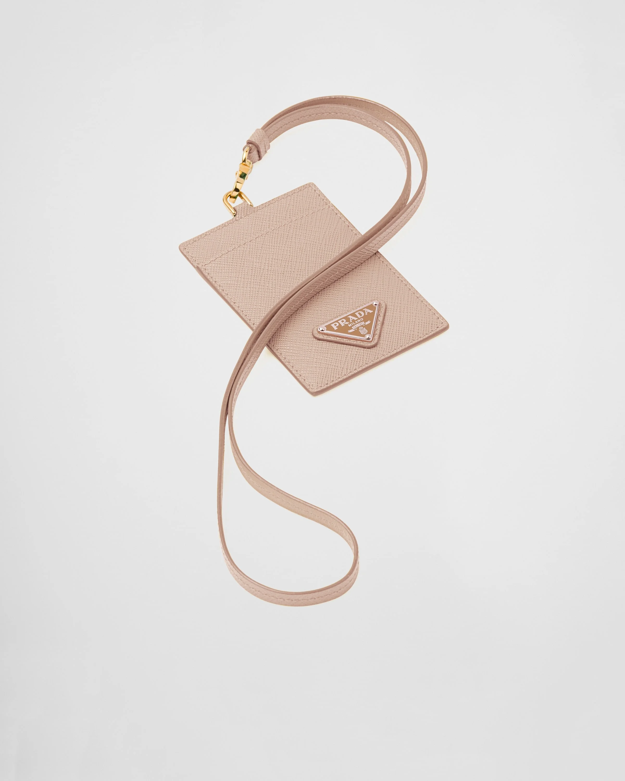 Saffiano Leather Badge Holder - 1