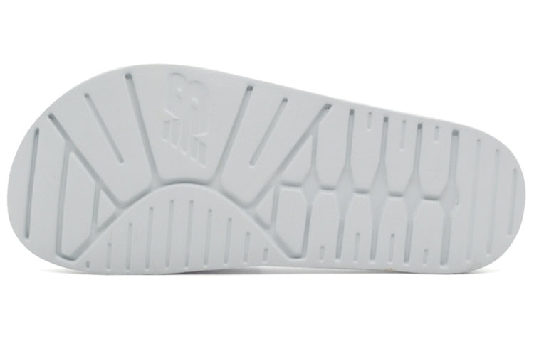 (WMNS) New Balance 200 Series Fashion White Slippers SWF200A1 - 5