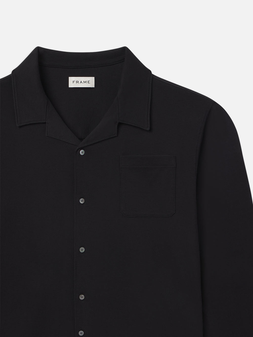 Duo Fold Relaxed Shirt in Black - 2